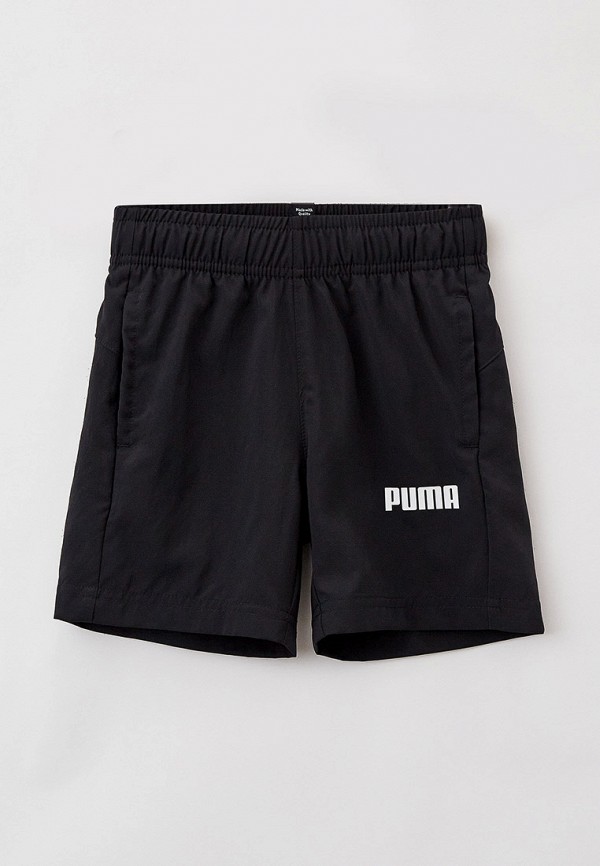 спортивные шорты puma для мальчика, черные