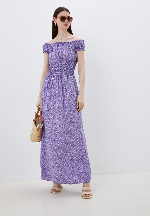женское повседневные платье toku tino, фиолетовое