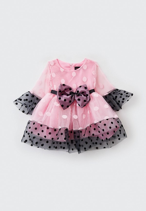 платье pink kids для девочки, розовое