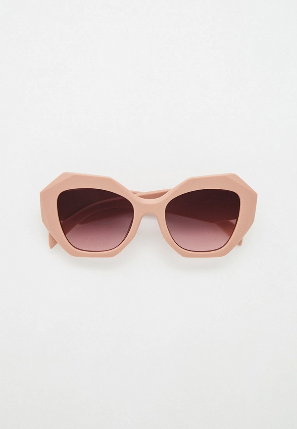 женские солнцезащитные очки diora.rim, бежевые