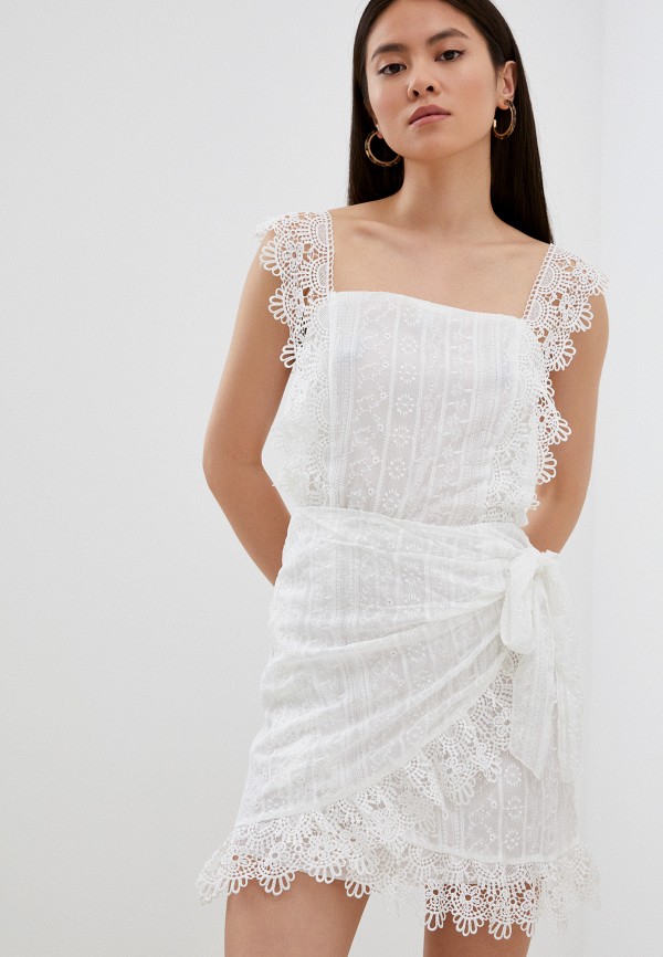 женское повседневные платье fragarika, белое