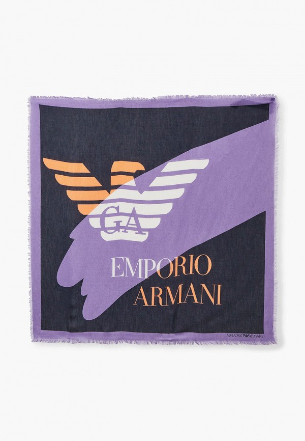 женский платок emporio armani, разноцветный