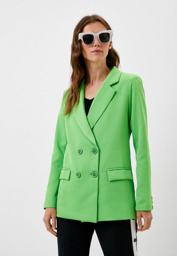 женский пиджак diverius, зеленый
