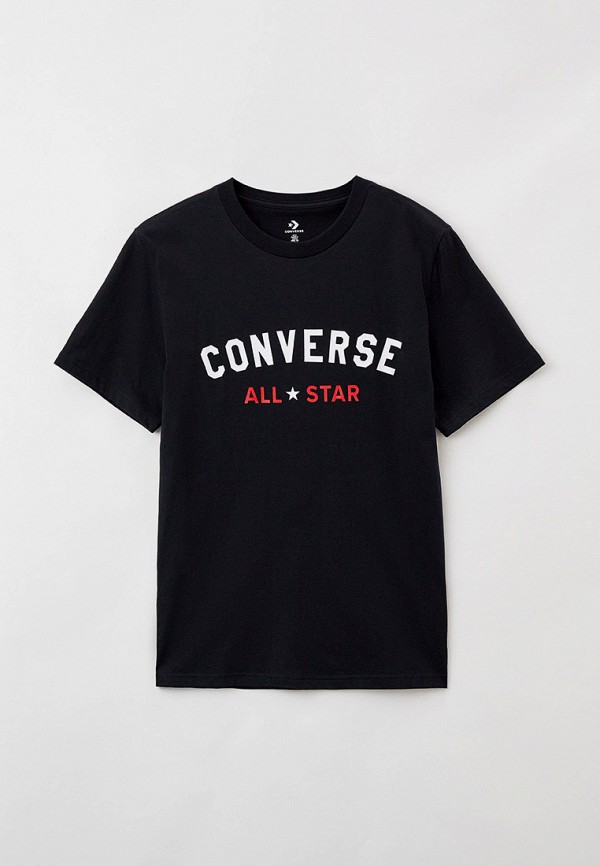 женская футболка converse, черная