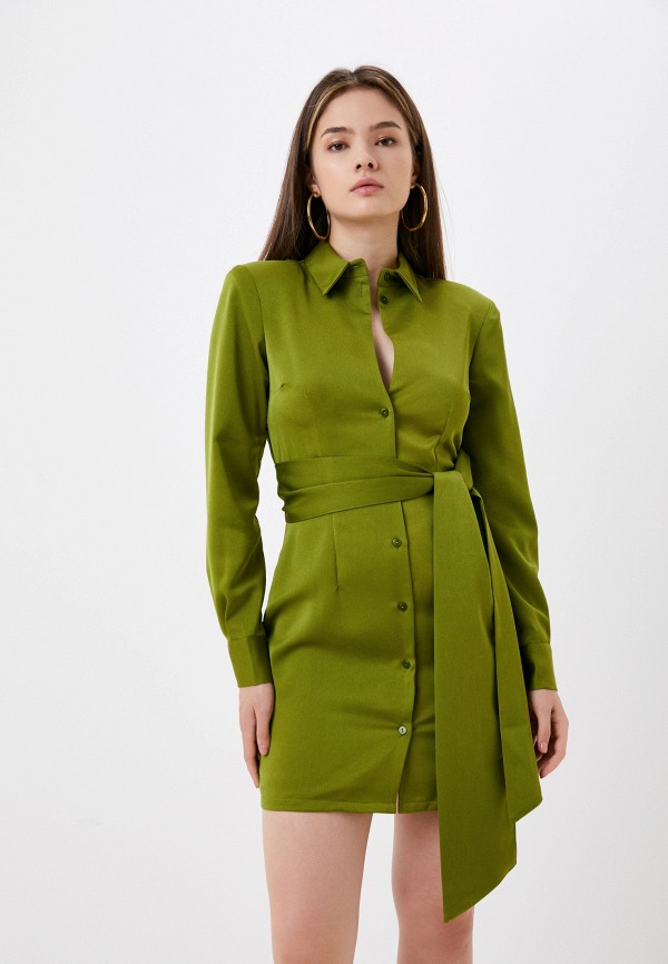 женское платье imperial, зеленое