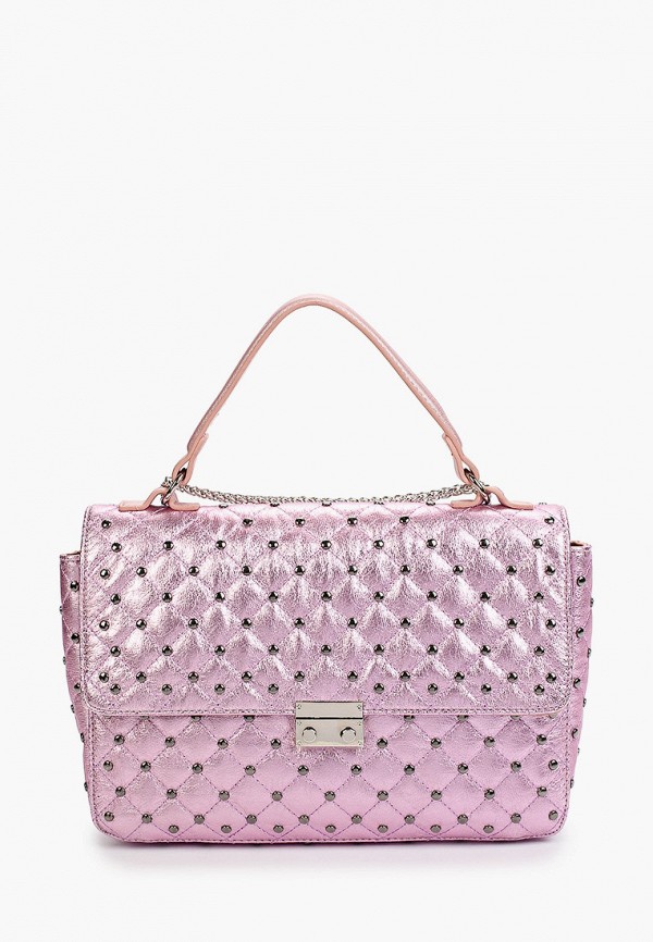 женская сумка silvian heach, розовая
