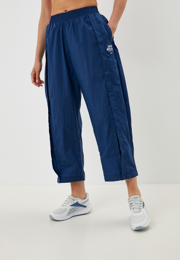 женские спортивные брюки reebok, синие