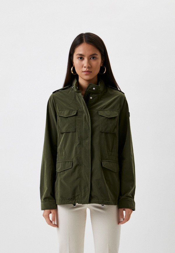 женская куртка hetrego, зеленая