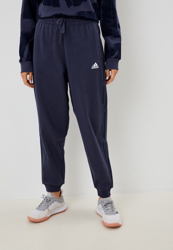 женские спортивные брюки adidas, синие
