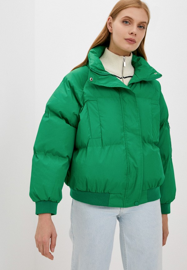 женская куртка elsi, зеленая