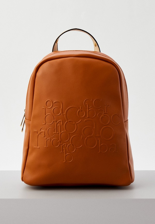 женский рюкзак roccobarocco, коричневый