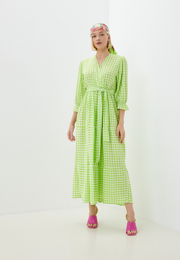 женское платье marselesa, зеленое
