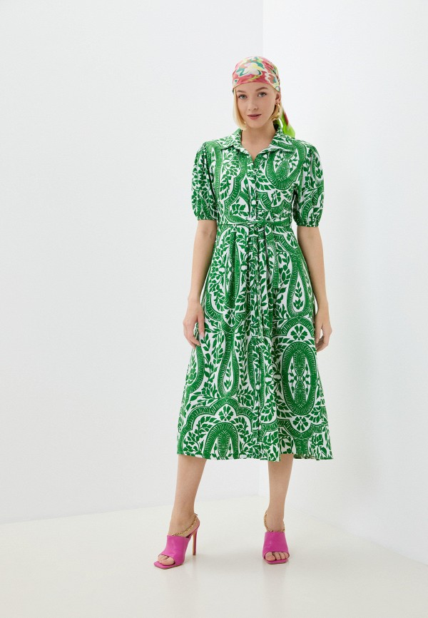 женское платье marselesa, зеленое