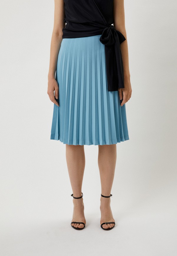 женская юбка boutique moschino, голубая