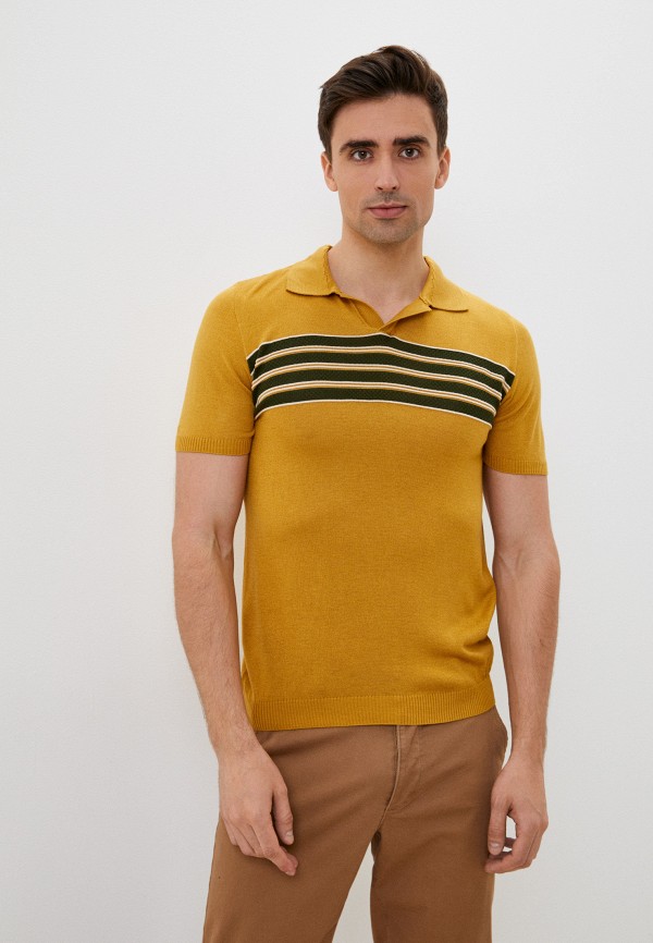 мужской пуловер f.g.z, желтый