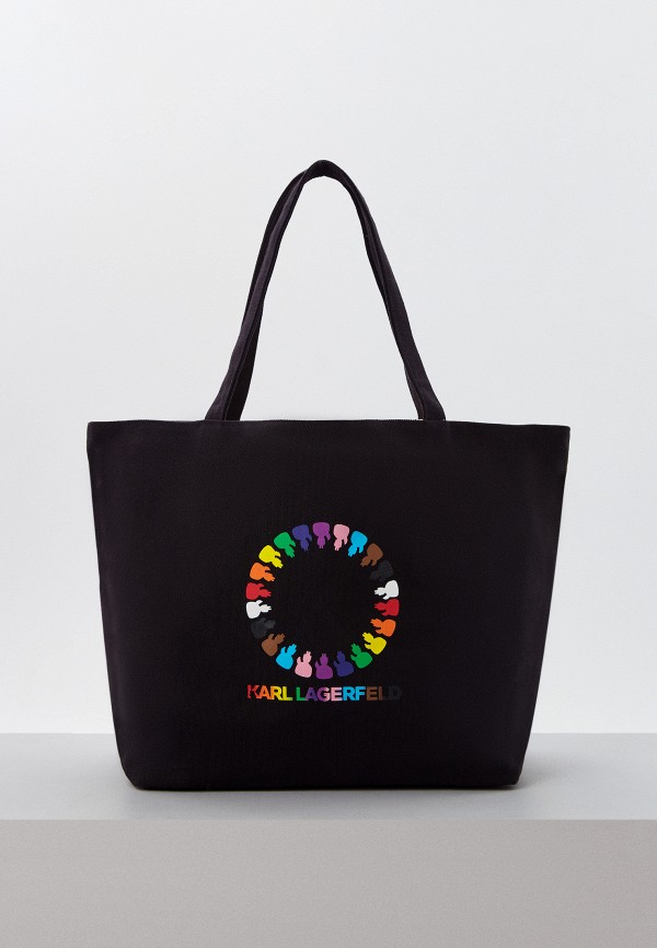 женская сумка karl lagerfeld, разноцветная