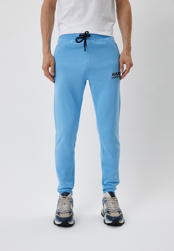 мужские спортивные брюки karl lagerfeld, голубые