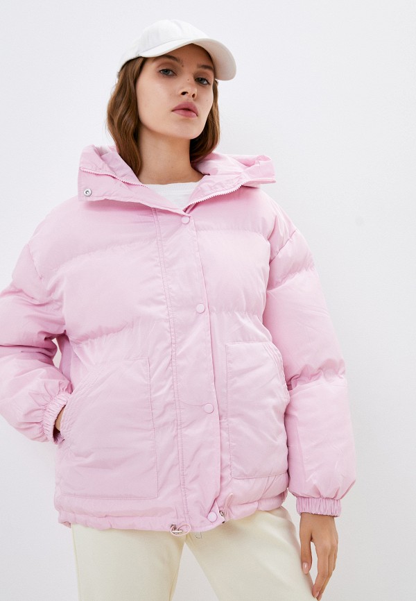 женская куртка moki, розовая
