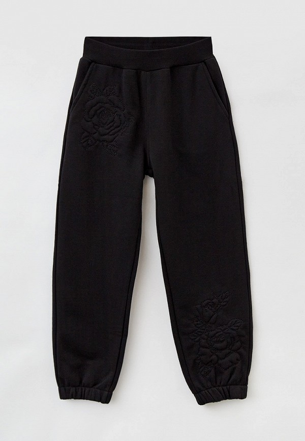 спортивные брюки monnalisa для девочки, черные