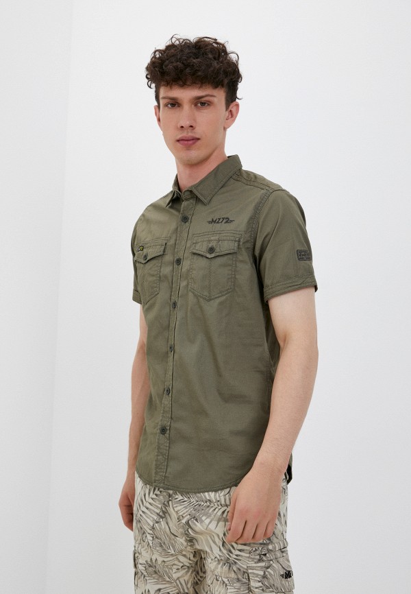 мужская рубашка mz72, зеленая