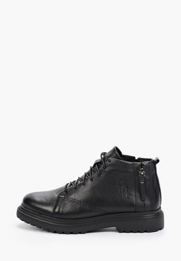 мужские ботинки b2b black to black, черные