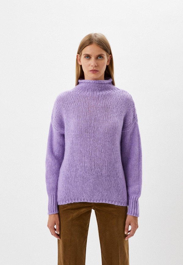 женский свитер luisa spagnoli, фиолетовый