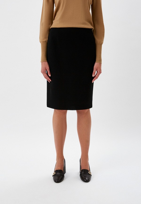 женская зауженные юбка luisa spagnoli, черная
