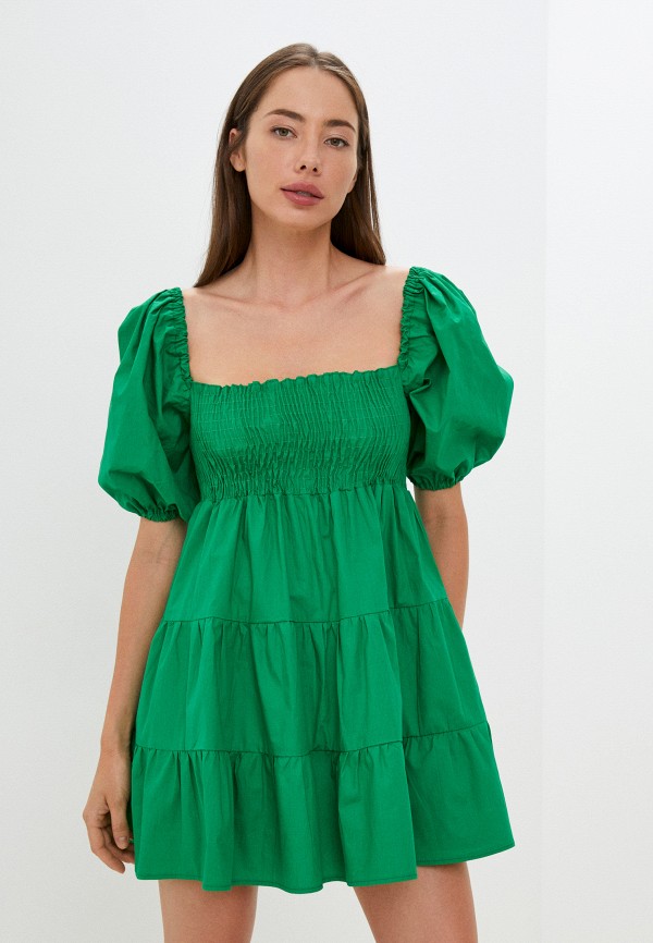 женское повседневные платье unicomoda, зеленое