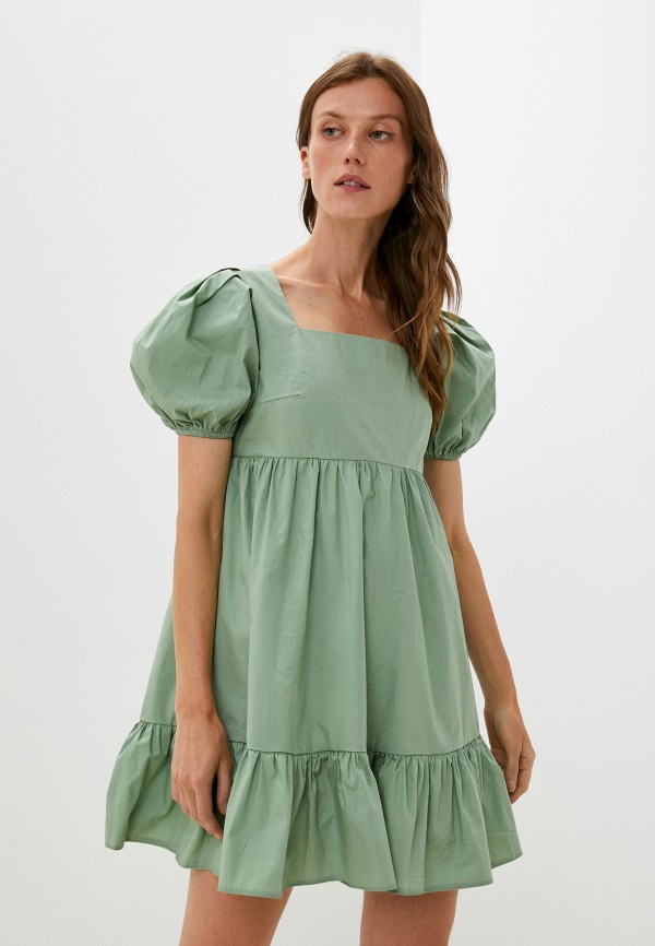 женское повседневные платье blissburst, зеленое
