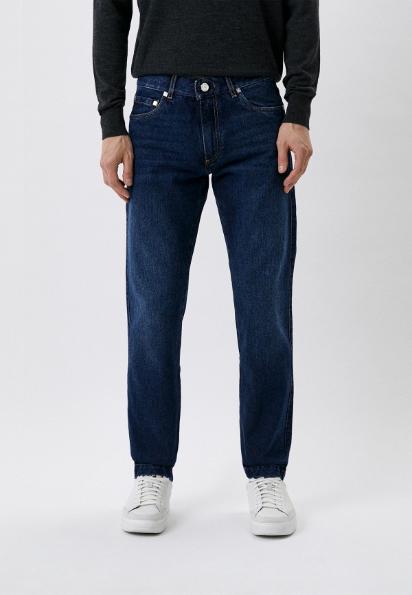мужские прямые джинсы billionaire, синие