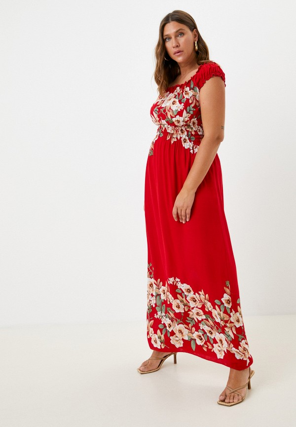 женское платье toku tino, красное