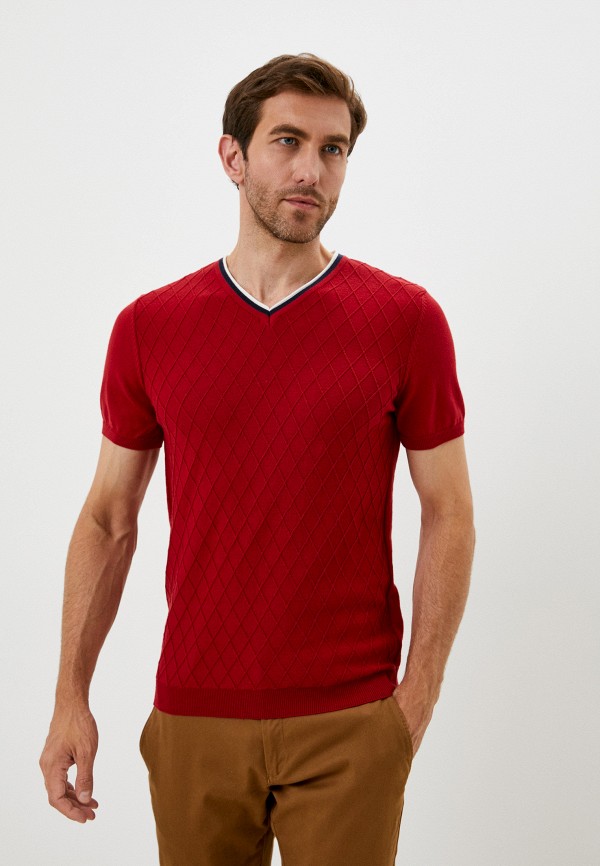 мужской пуловер felix hardy, красный