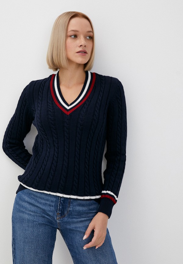 женский пуловер giorgio di mare, синий