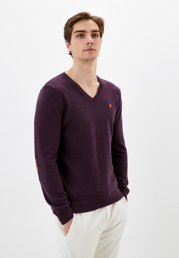 мужской пуловер giorgio di mare, бордовый