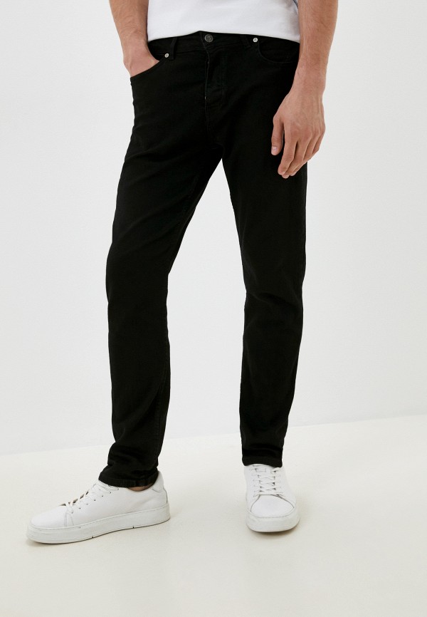 мужские прямые джинсы giorgio di mare, черные