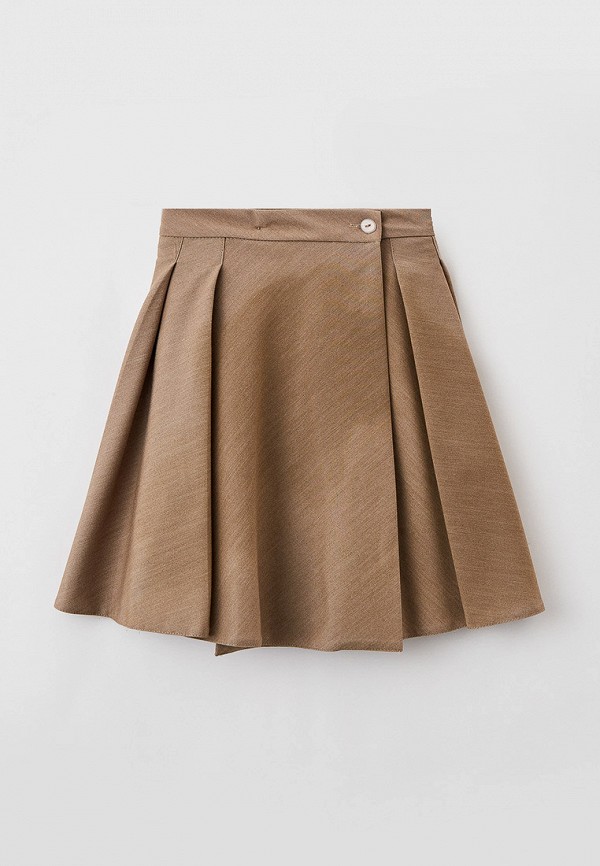 юбка fridaymonday для девочки, коричневая