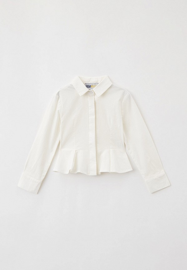 блузка fridaymonday для девочки, белая