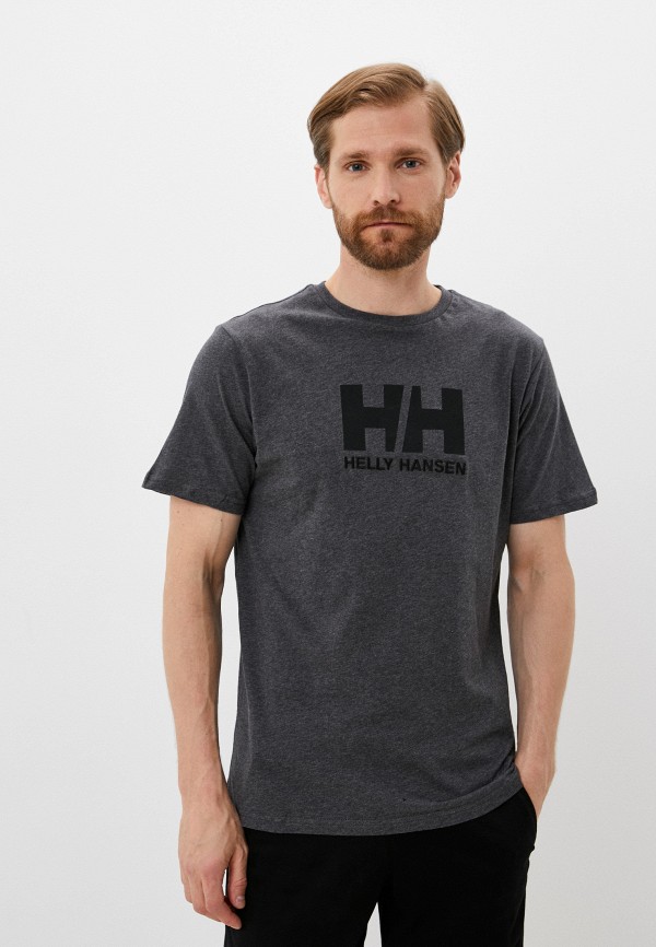 мужская спортивные футболка helly hansen, серая
