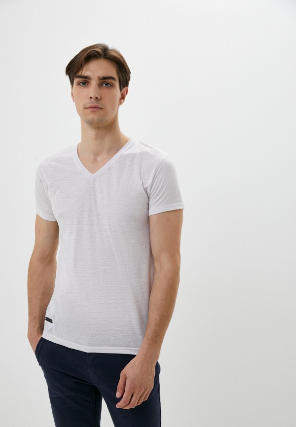 мужская футболка с коротким рукавом hopenlife, белая