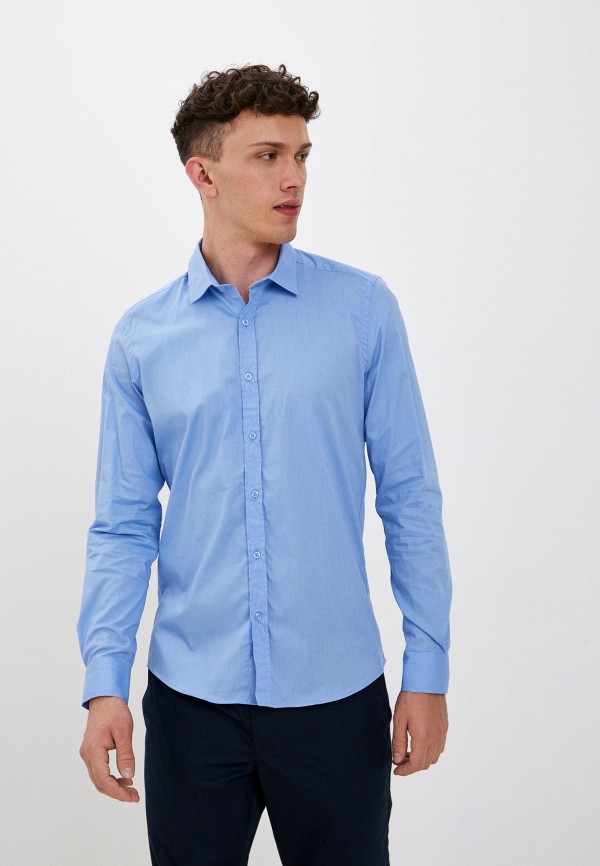 мужская рубашка hopenlife, голубая