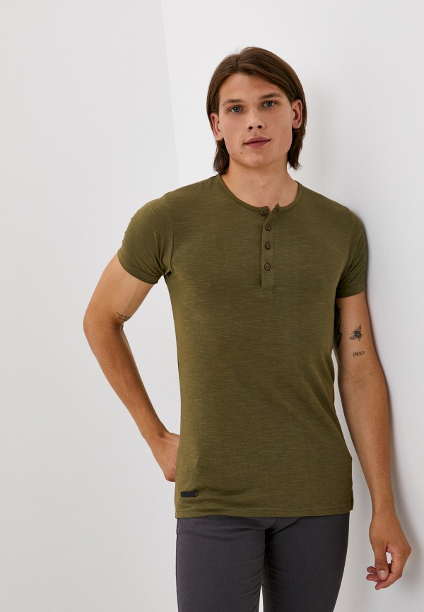 мужская футболка с коротким рукавом hopenlife, хаки