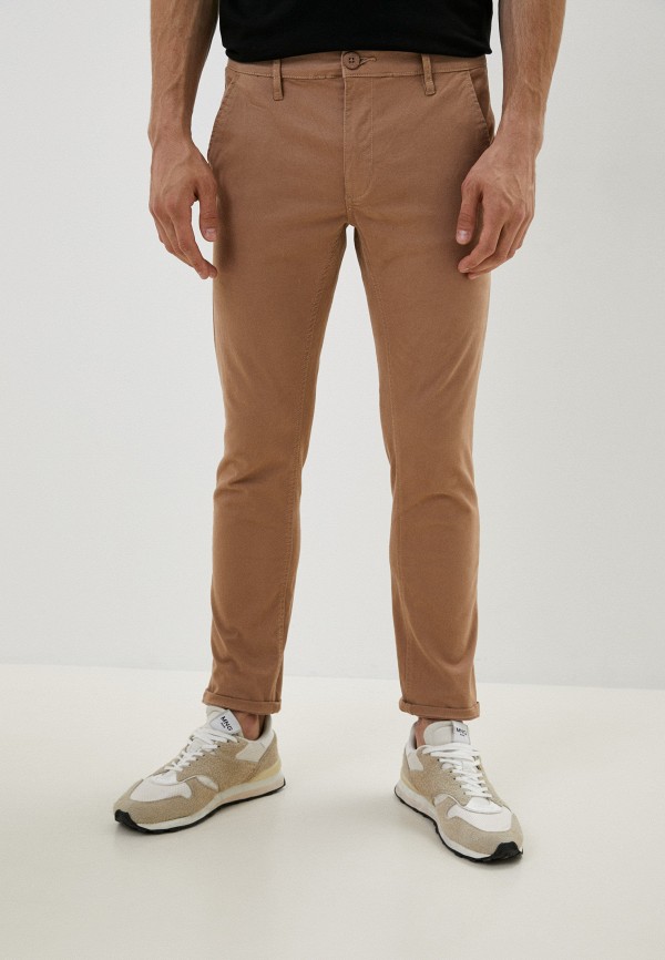 мужские брюки чинос hopenlife, коричневые