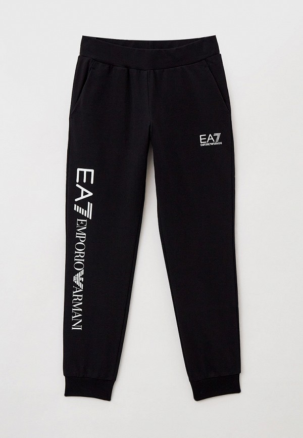 спортивные брюки ea7 для девочки, черные
