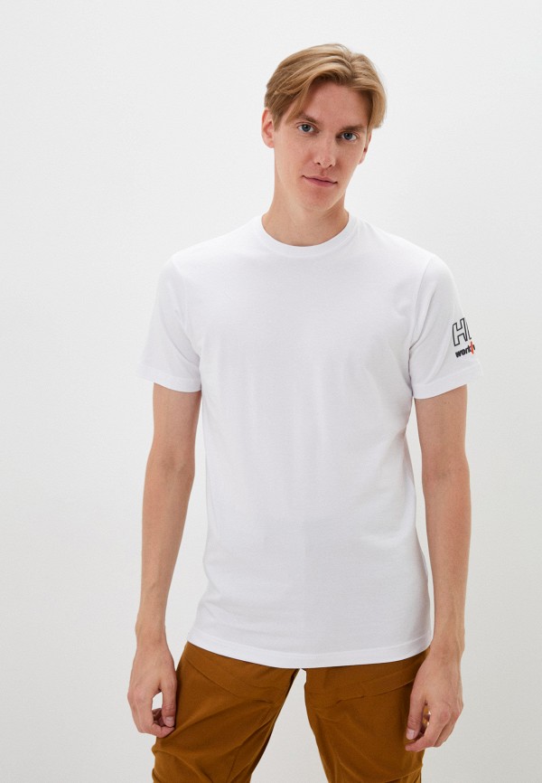 мужская спортивные футболка helly hansen, белая