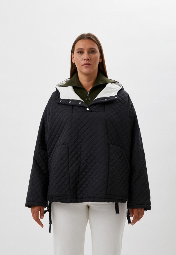 женская куртка persona by marina rinaldi, черная