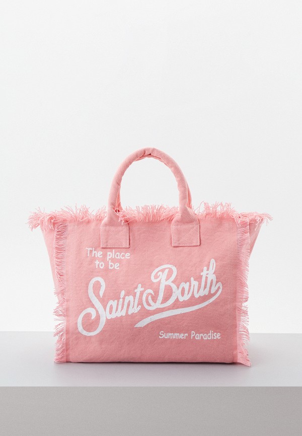 женская сумка mc2 saint barth, розовая