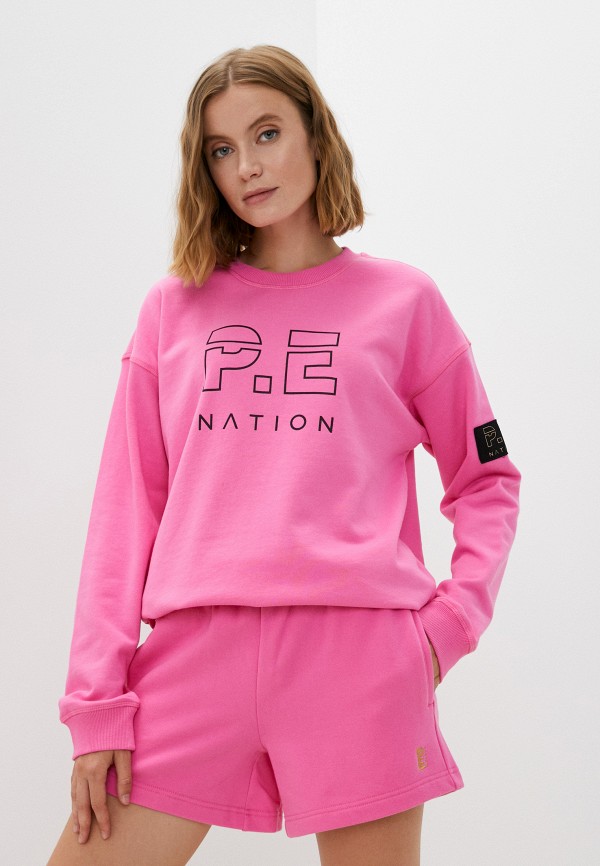 женский свитшот p.e nation, розовый