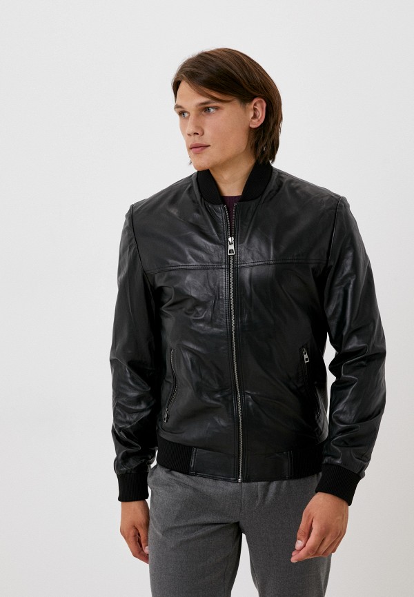 мужская куртка basics & more, черная