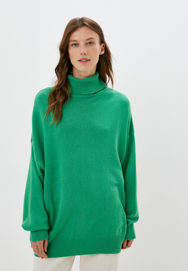 женский свитер kontatto, зеленый