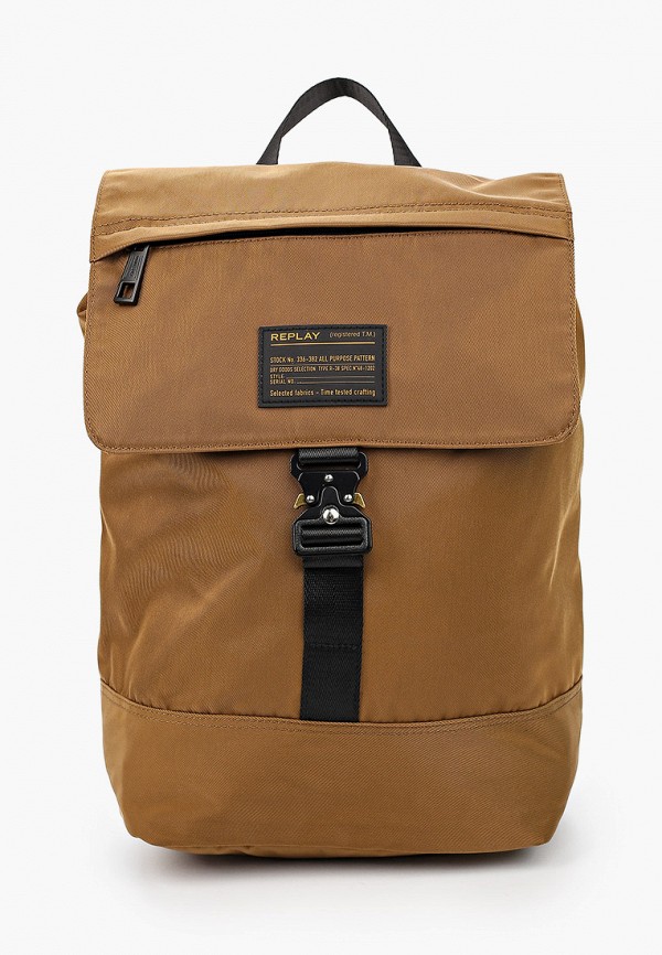 мужской рюкзак replay, коричневый